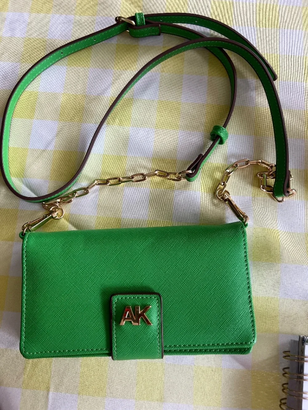 Ann Klien Green Crossbody